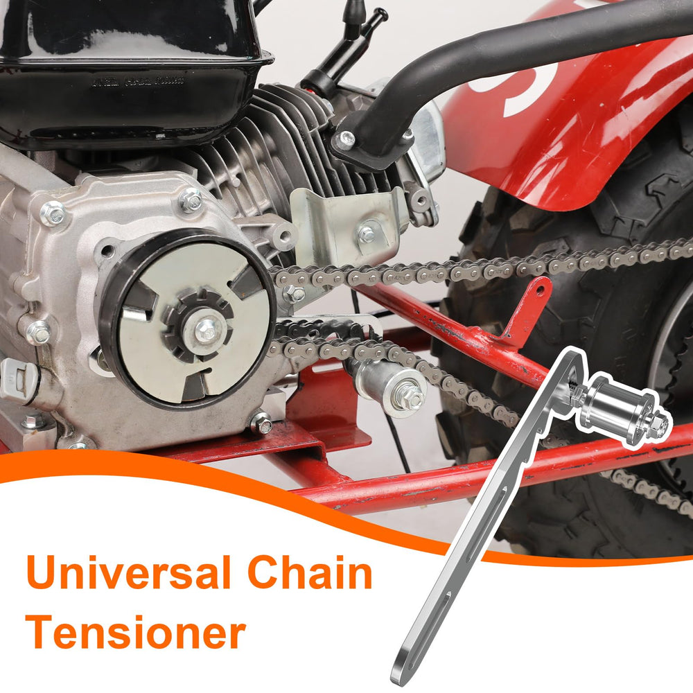 RZEOZU packaged tensioner bracket ready for minibike assembly