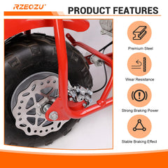 RZEOZU packaging includes installation guide for easy setup