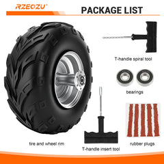 RZEOZU exterior tread shows wet or dry traction potential.