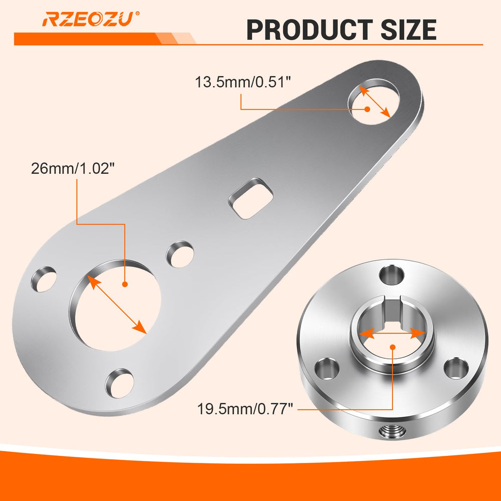 RZEOZU locking action keeps the crank steady during torquing.