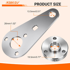 RZEOZU locking action keeps the crank steady during torquing.