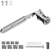 RZEOZU universal mini bike tensioner bracket view showing alignment and function