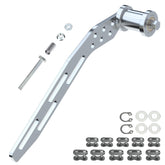 RZEOZU universal minibike chain tensioner bracket with roller for smoother chain control.