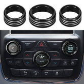 RZXKK AC volume knob cover on a Dodge Durango for durable protection.