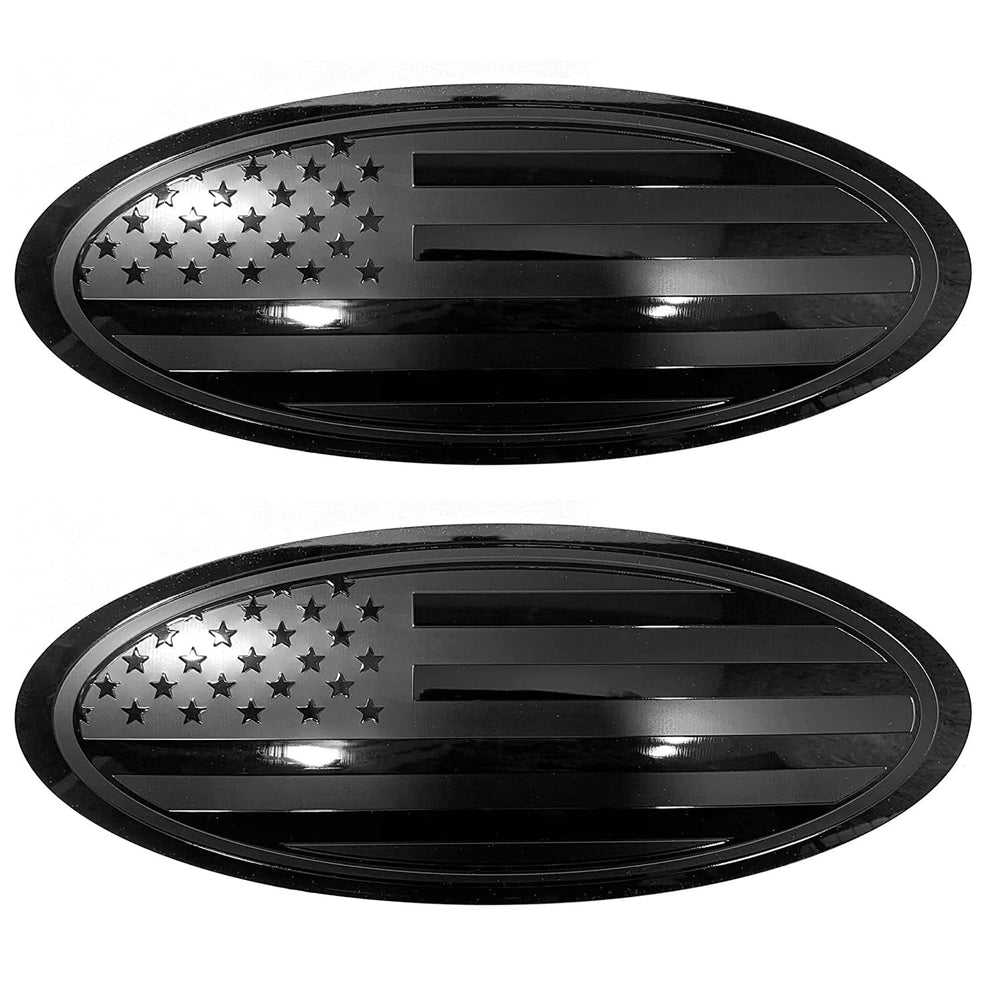 Sadkunf Ford F-150 front grille emblem overlay, durable and weather-ready.