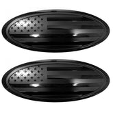 Sadkunf Ford F-150 front grille emblem overlay, durable and weather-ready.