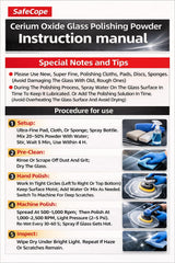 SafeCope household glass restoration for shine and clarity