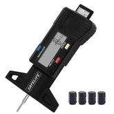 SAFELIFE digital tire tread depth gauge display for accurate measurements