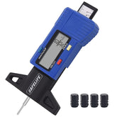 SAFELIFE digital tire tread gauge display for clear depth readings on the go