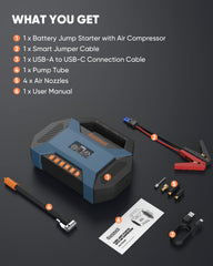 Safemate 2500A compact portable design with sturdy handle for easy trunk storage