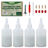 Safetect balance beads bottle for trucks improves tire balance and reduces vibration