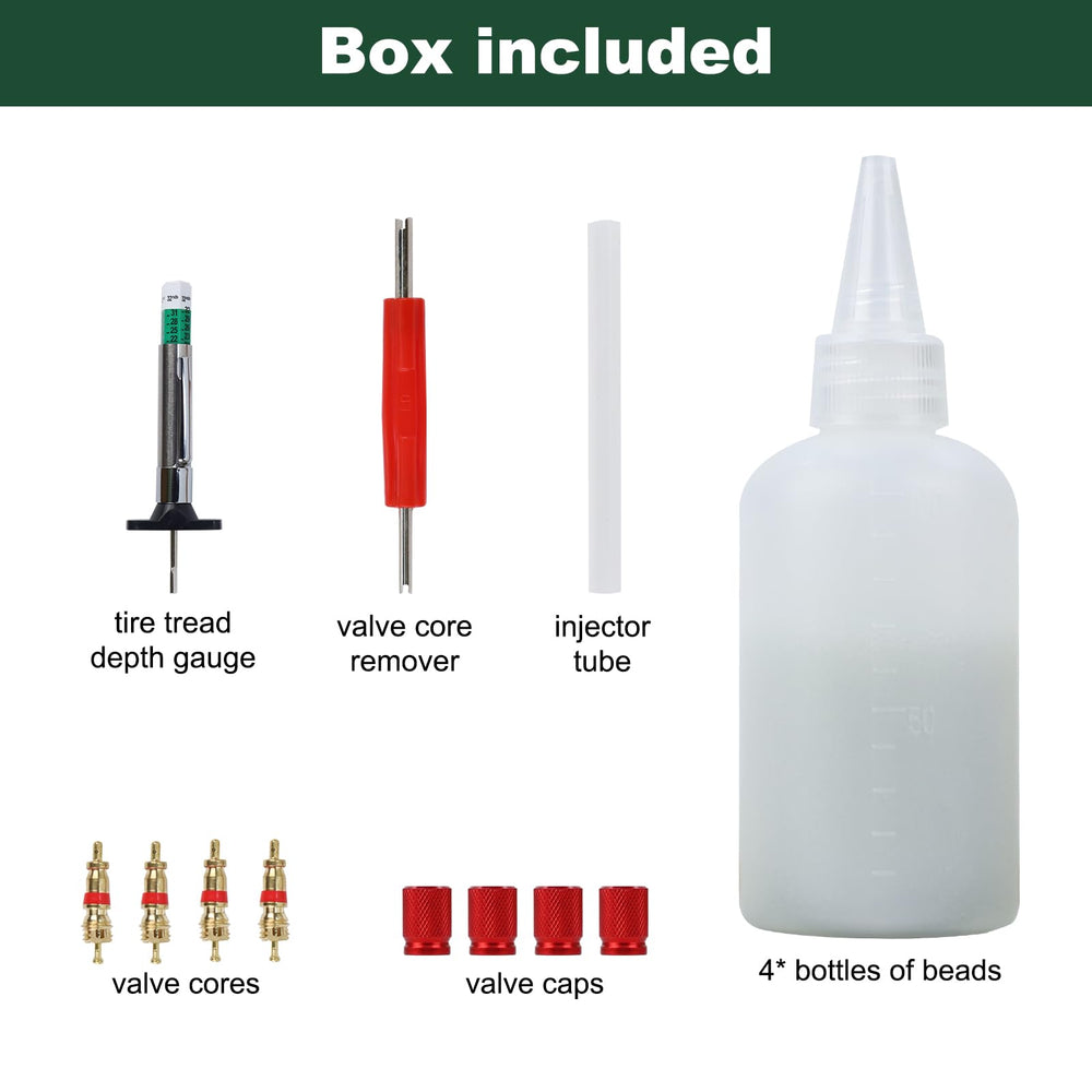 Safetect valve cores pack supports quick bead installation