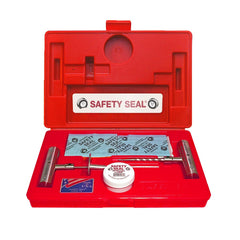 Safety Seal Auto/LT Deluxe Kit with 30 four-inch repairs for on-site maintenance.