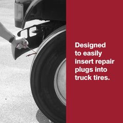 Safety Seal compatible with truck tire repair kits, ideal for fleet maintenance.