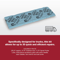 Safety Seal 4.75-inch probe enables controlled puncture prep for repairs.