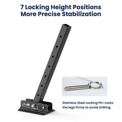 Safoner I-Beam frame fit ensures compatibility with exposed RV frames.