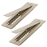 Safoner 2x10 aluminum RV floor register for durable, rustproof performance