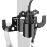 Safoner trailer chain organizer front view showing tidy setup for cables and chains