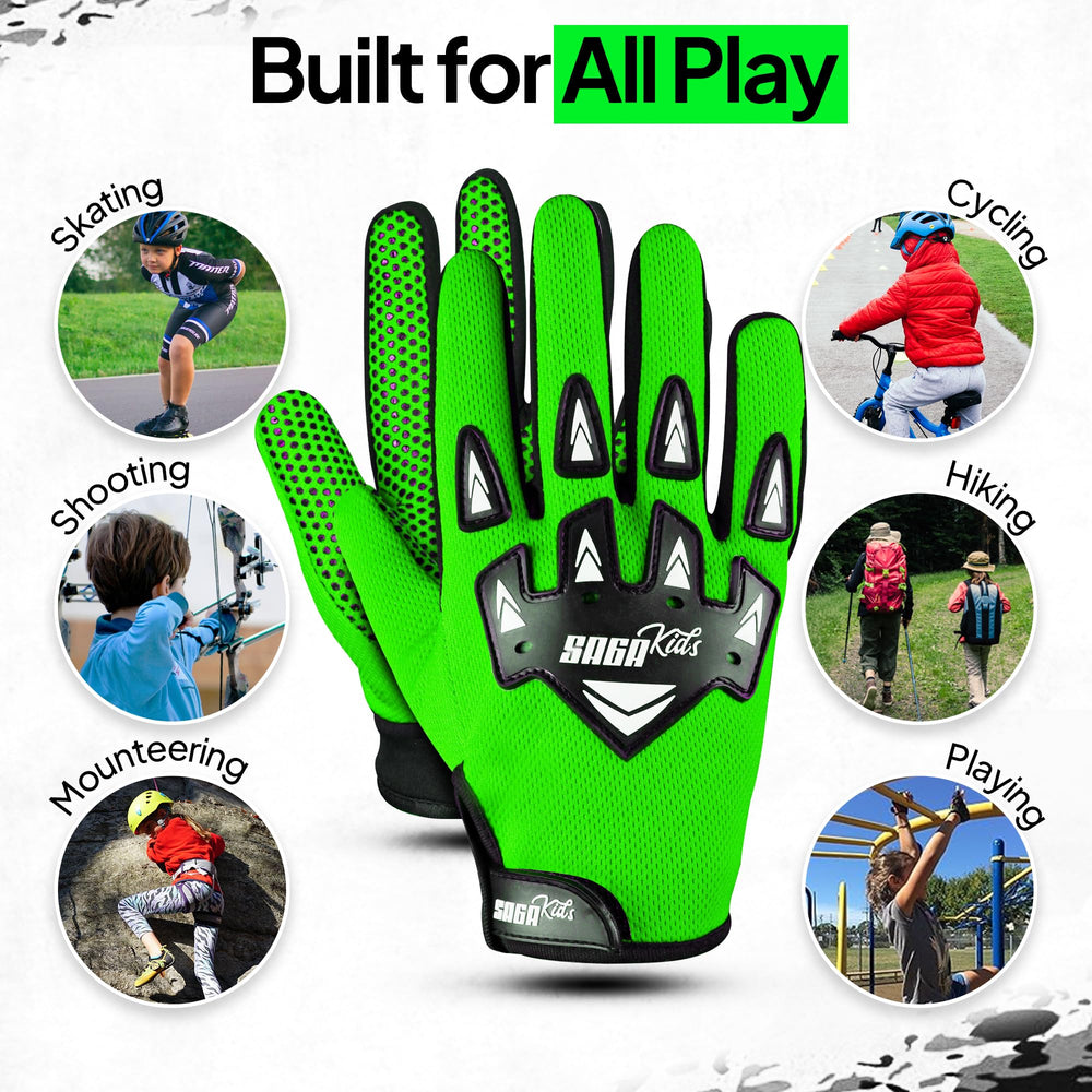 SAGA SPORTS gift-ready gloves inspire young riders for outdoor adventures