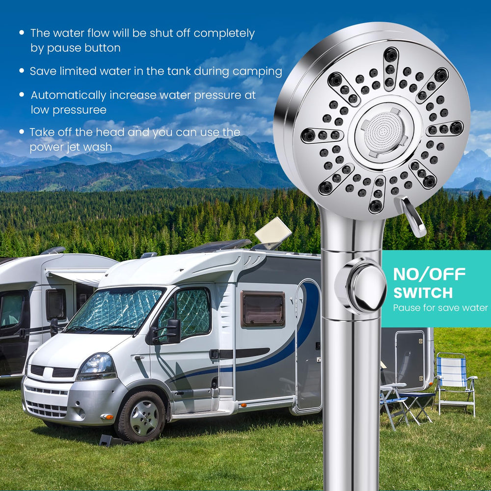 Saidrip stainless-steel-shower-hose ensures durability and kink-free use.