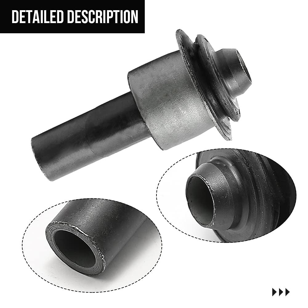 Saihisday four-piece crossmember bushings set for front view and rear compatibility