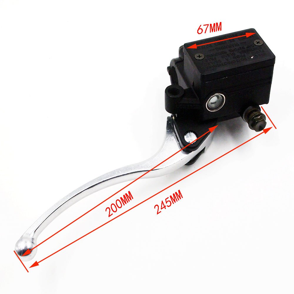 Saihisday front brake master cylinder for Yamaha ATV Big Bear 450 boosts brake feel.