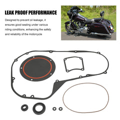 Saihisday inspection cover gaskets for Harley, easy replacement option.