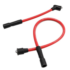 Saihisday spark plug wires eight-inch length for Harley Sportster, reliable ignition option.
