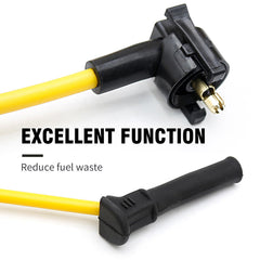 Saihisday Sport Track ignition wires with multi-layer silk reinforcement for longer life