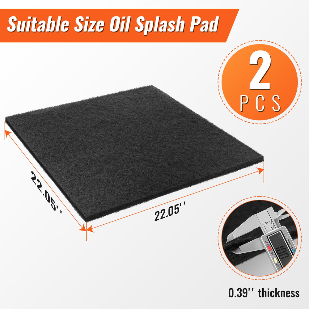Saillong 2-pack oil drain splash pads for multiple jobs and vehicles.