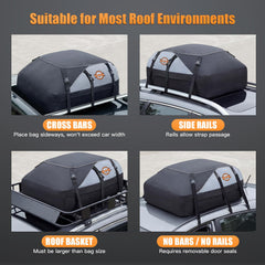 Sailnovo anti-slip bottom mat prevents sliding and protects the roof surface