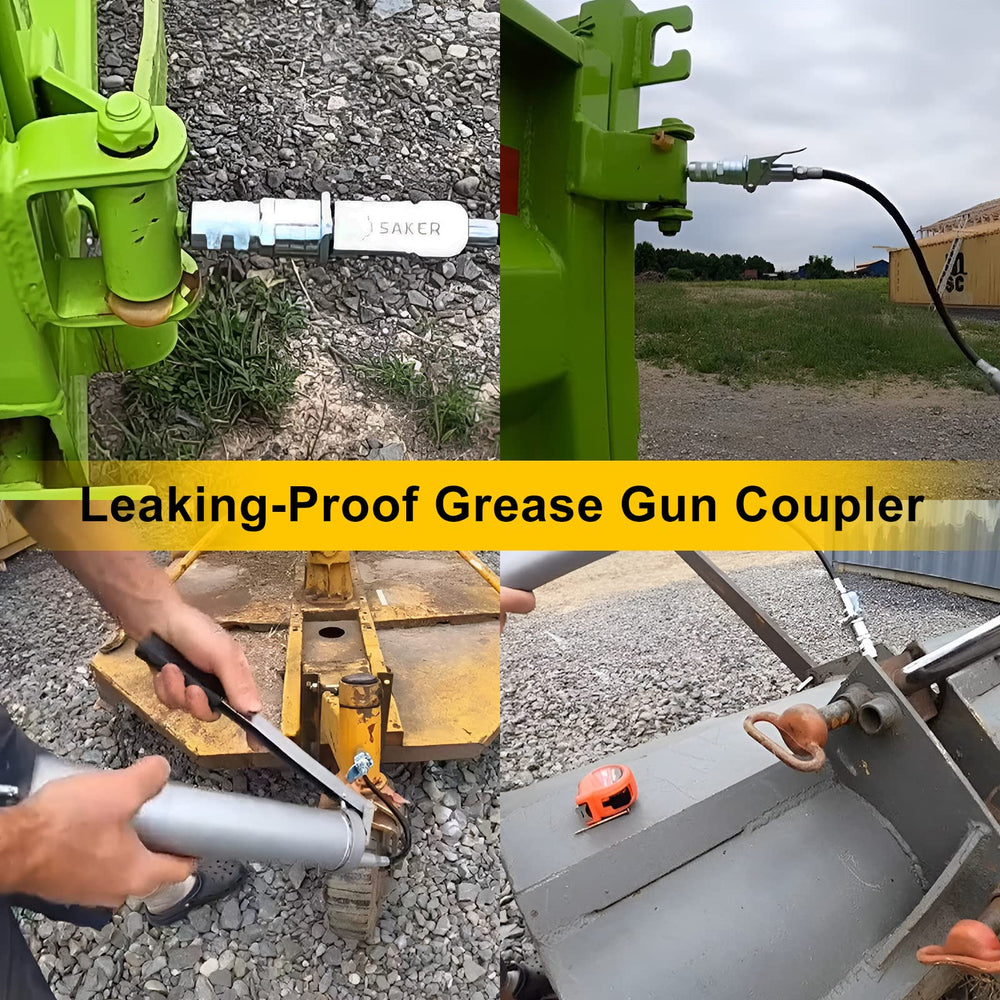 Robust zinc‑coated steel body of Saker coupler for durable shop work