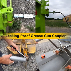 Robust zinc‑coated steel body of Saker coupler for durable shop work