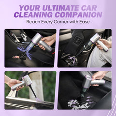 SakerPlus includes storage bag and accessories for organized car cleaning.