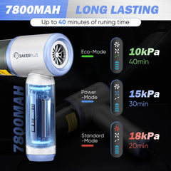 SakerPlus cordless vacuum shows compact design for on-the-go cleanups