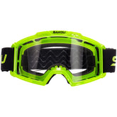 SAKOU anti-fog kids goggles front view with crystal-clear vision for young riders