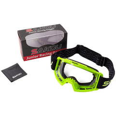 Compact, easy-to-clean design of SAKOU goggles for active kids