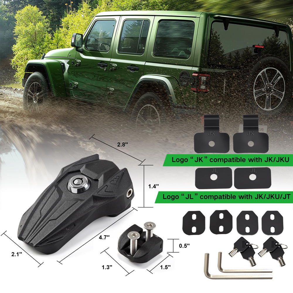 Salahii compatibility with Jeep Wrangler JK/JL/JT