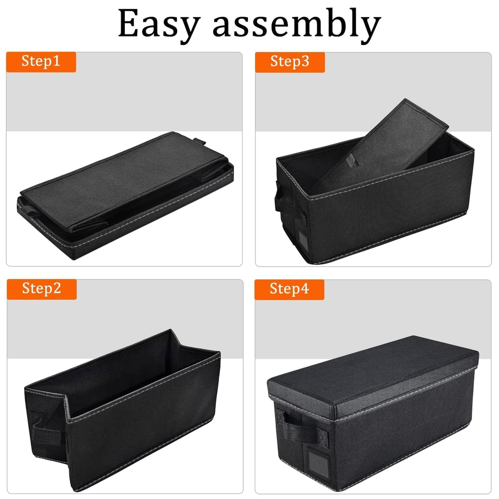Salajory CD storage box stackable design suited for desk or shelf.
