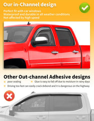 Crew cab fit detail shows precise alignment and sleek appearance