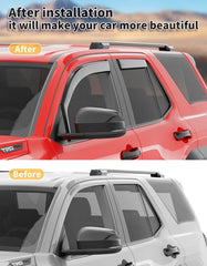 Saleago fresh air flow keeps cabin comfortable during rain and heat.