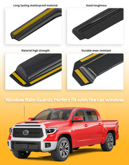 Saleago in-channel deflectors stay in place at highway speeds.