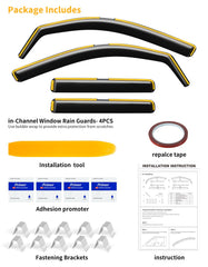 Road-ready rain guard offers stable performance in daily Tacoma drives