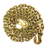 SALIFTFE g80 tow chain 3/8in 10ft with hooks for secure hauling