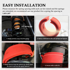 Salior suspension benefits after spacer installation
