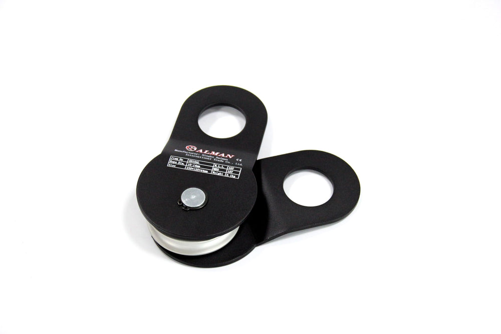 SALMAN compatible with synthetic winch rope for safer operation.