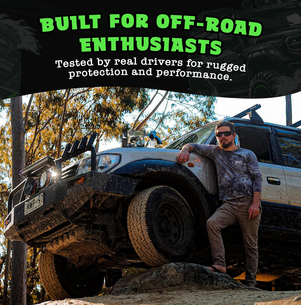 Off-road ready vehicles benefit from durable, protective underbody care