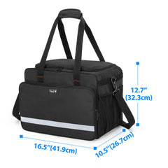 Samddew Large Detailing Bag detachable shoulder strap enables versatile carrying.