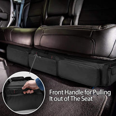 samdew Underseat Storage Bag dimensions show it fits most full-size truck back seats