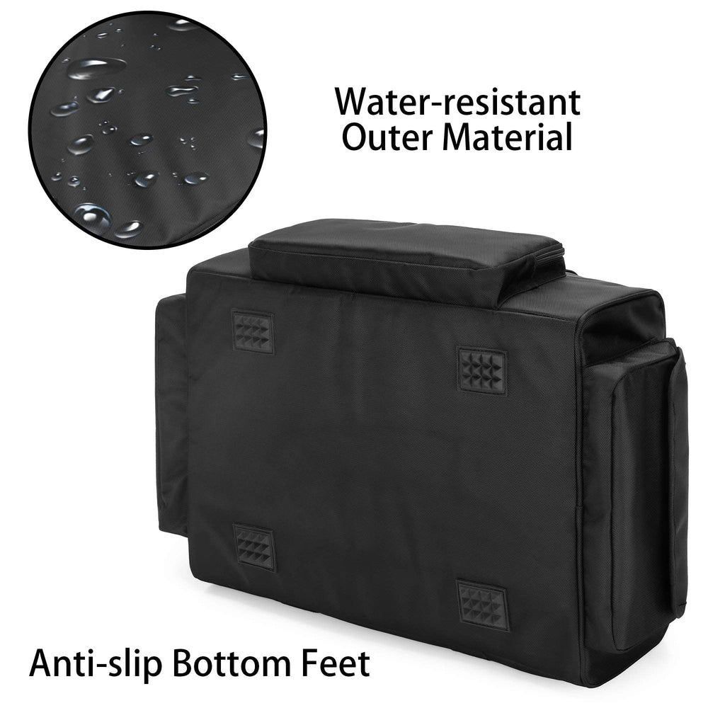 samdew underseat storage bag easy to move with front handle and long straps